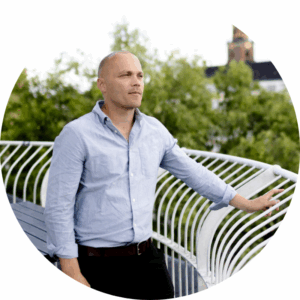 Hans Monrad Graunbøl fra Mandecentret fortæller, hvordan Mandecentret bruger data til at hjælpe mænd i krise.